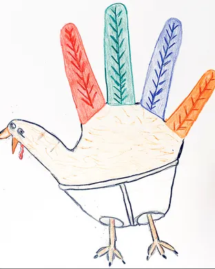 Hand Turkey Denver